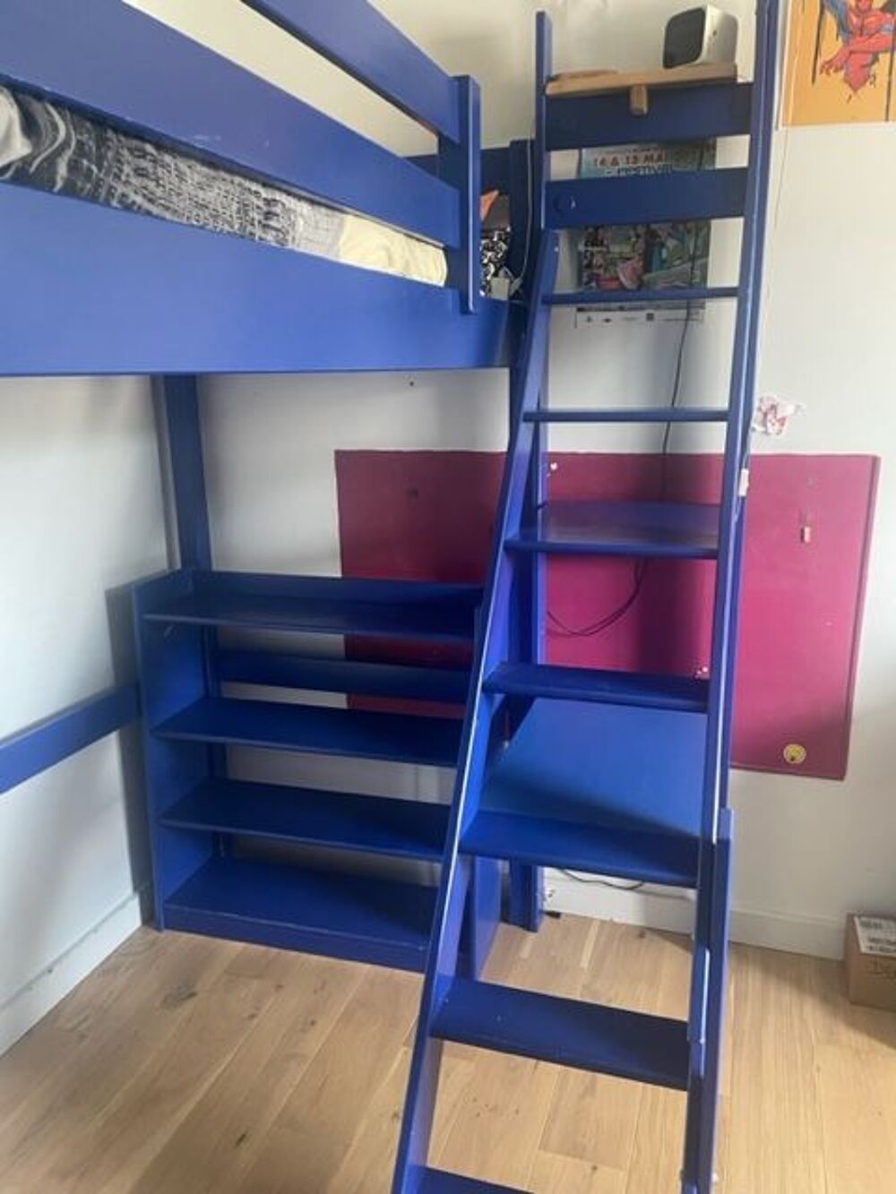 Lit mezzanine Sylvia 90 x 200 Meubles
