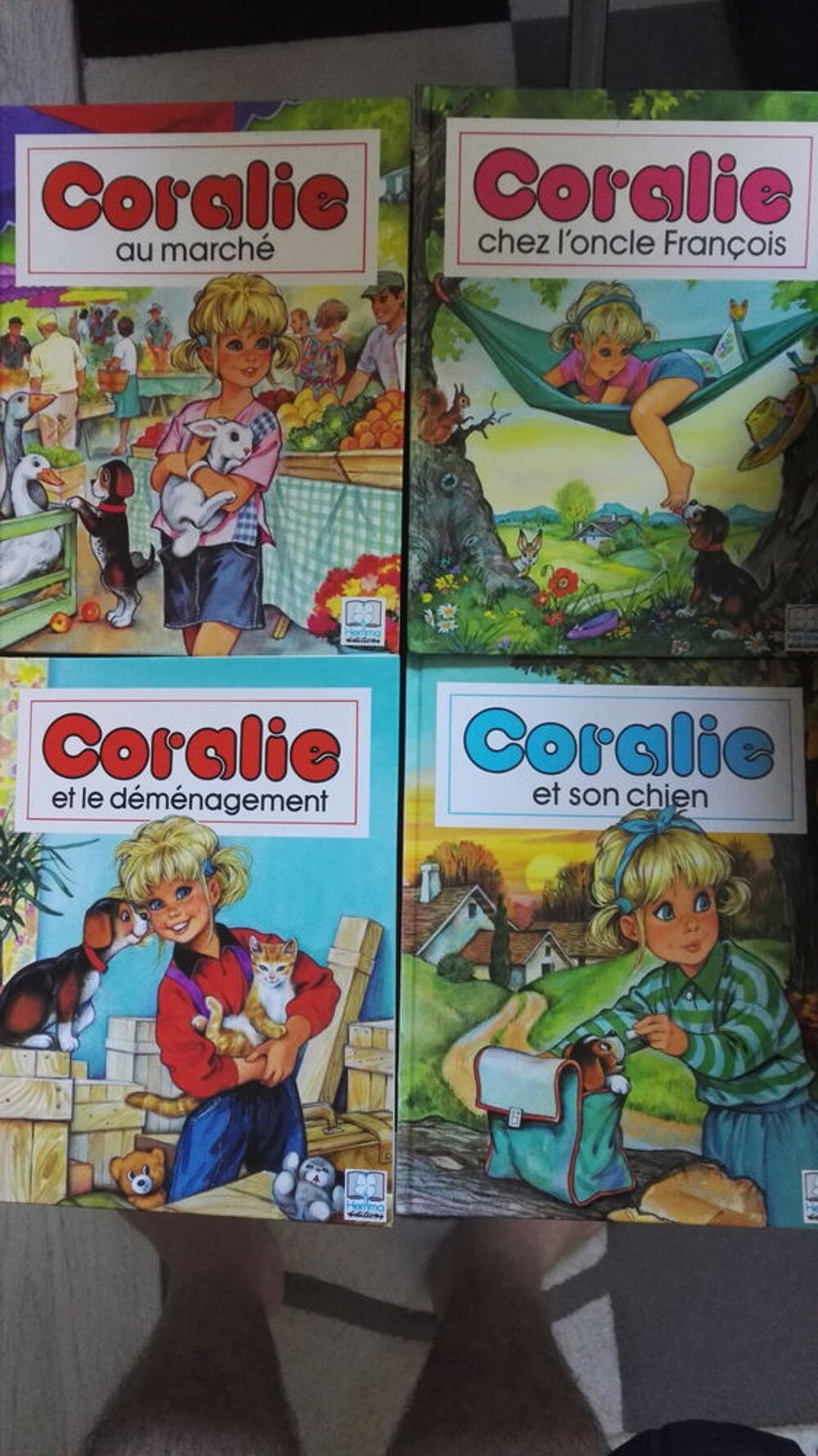 Collections Coralie, Caroline, Heidi Livres et BD