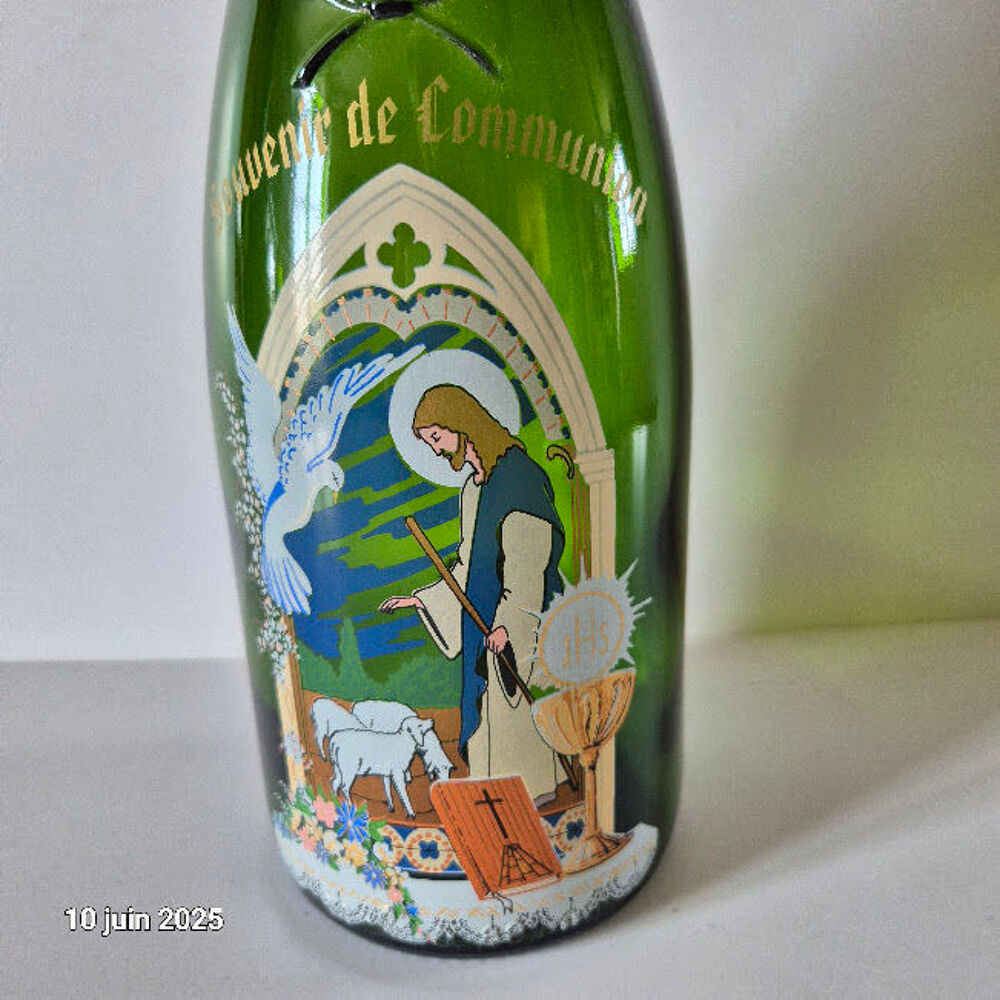 Bouteille (vide) type Magnum s&eacute;rigraphi&eacute;e souvenir de commun Cuisine