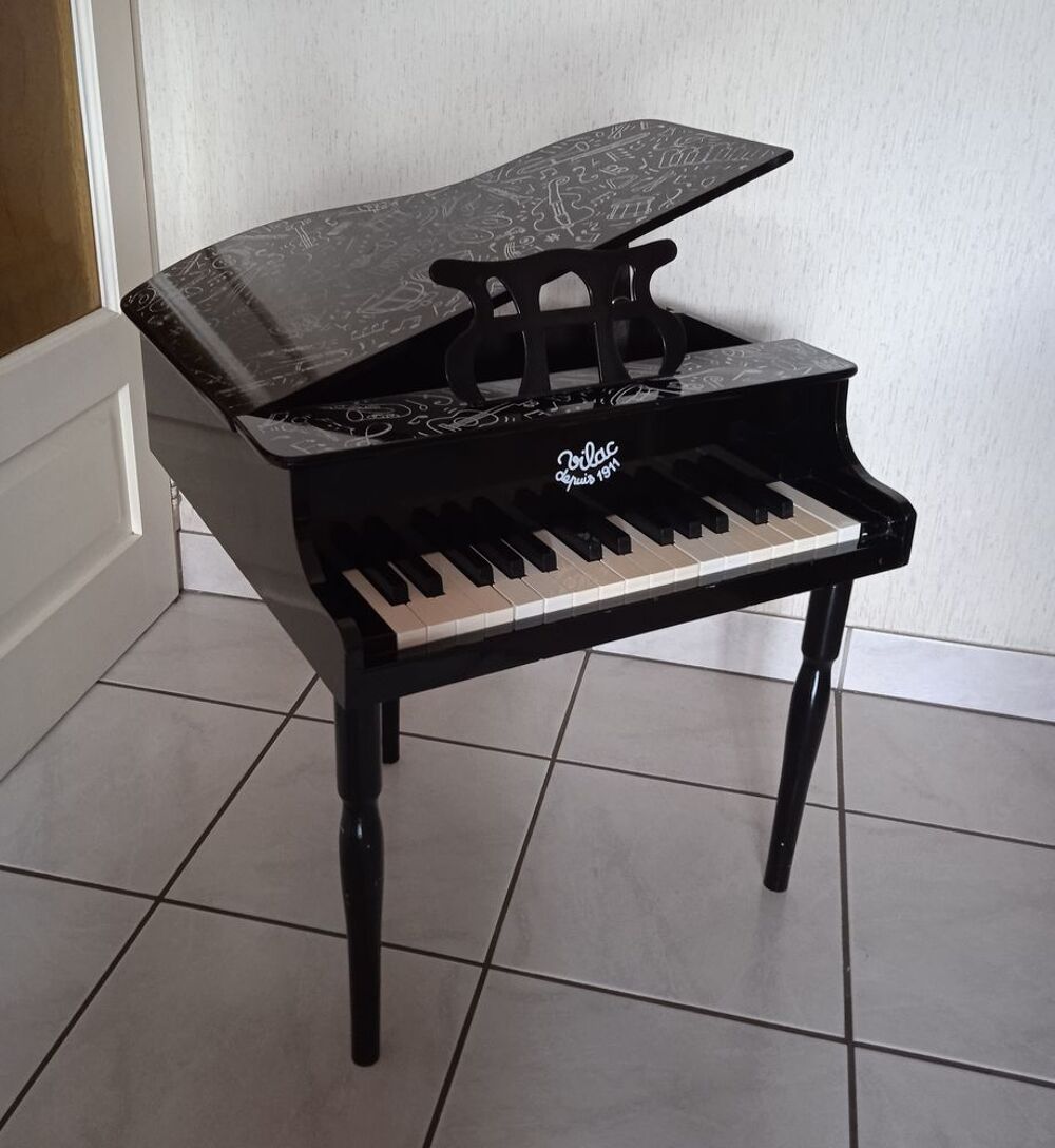 Mini piano &agrave; queue noir VILAC 30 touches Jeux / jouets