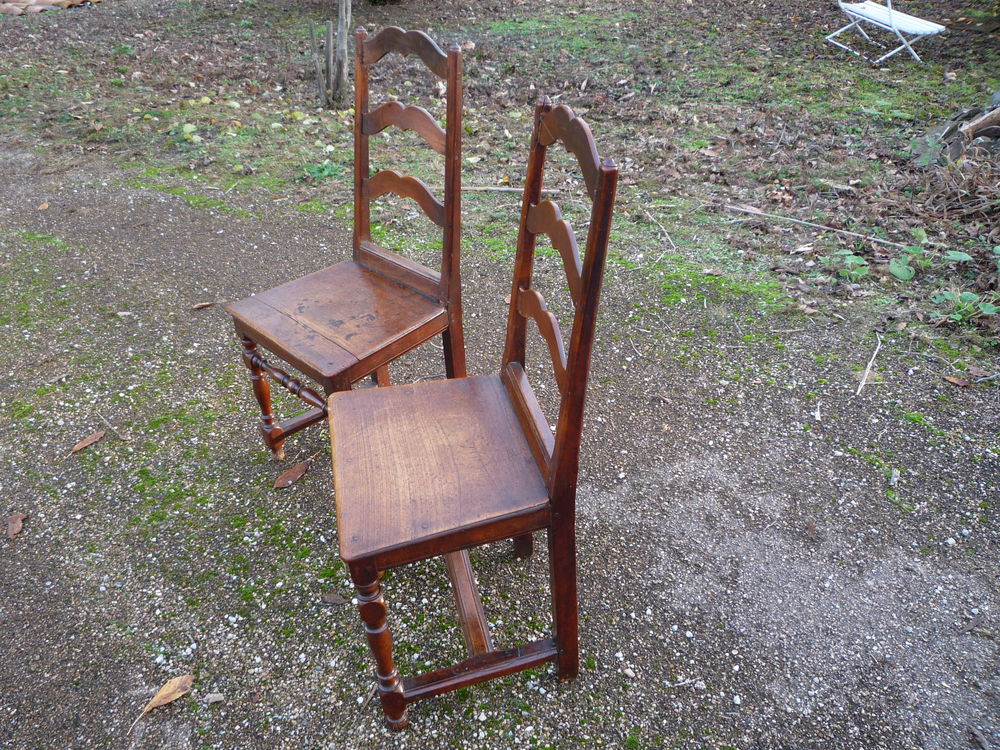 Chaise Lorraine XVIII si&egrave;cle (HL) Meubles