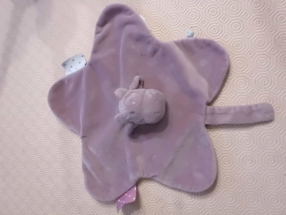 Doudou Vache Violette Noukie's Jeux / jouets