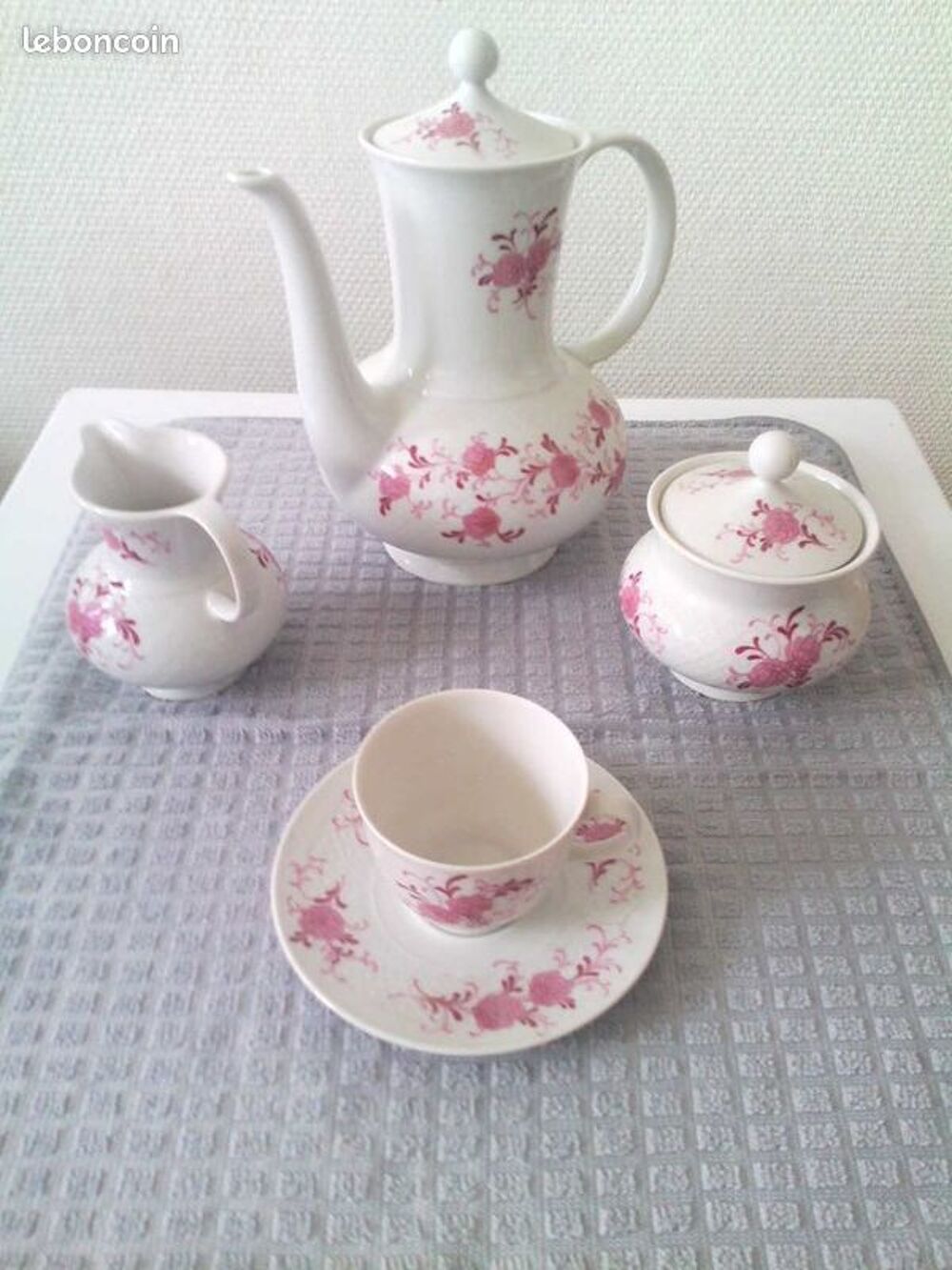 Service &agrave; caf&eacute; en porcelaine allemande BAVARIA Cuisine
