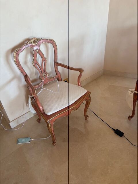 Set de table et chaises art d�co 1500 Beausoleil (06)