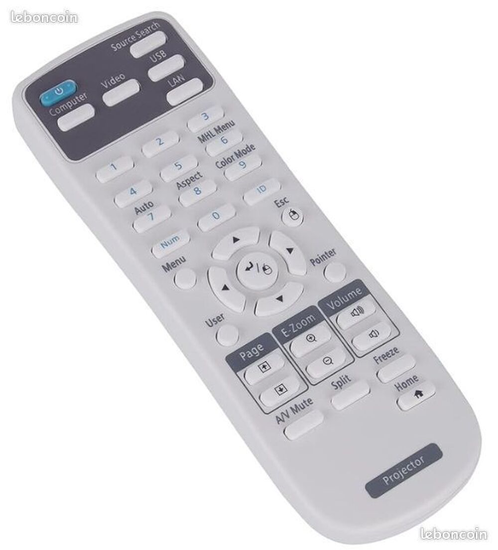 Vid&eacute;oprojecteur Epson EH-TW650 TRI-LCD FULL HD 1080 P Photos/Video/TV