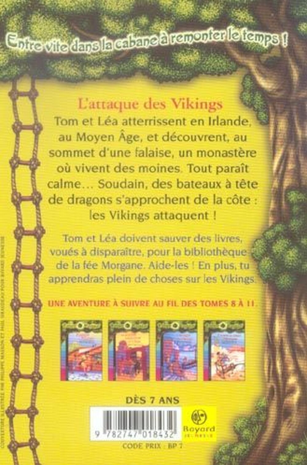 La cabane magique t.10 : l'attaque des Vikings Livres et BD