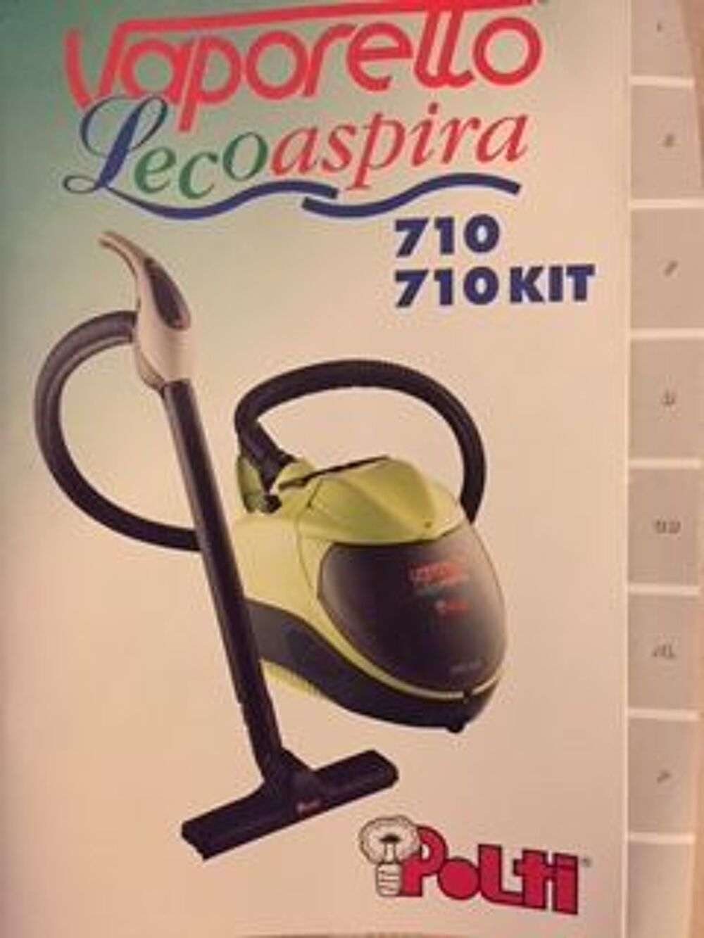 Nettoyeur Vapeur Vaporetto Leco Aspira Electroménager