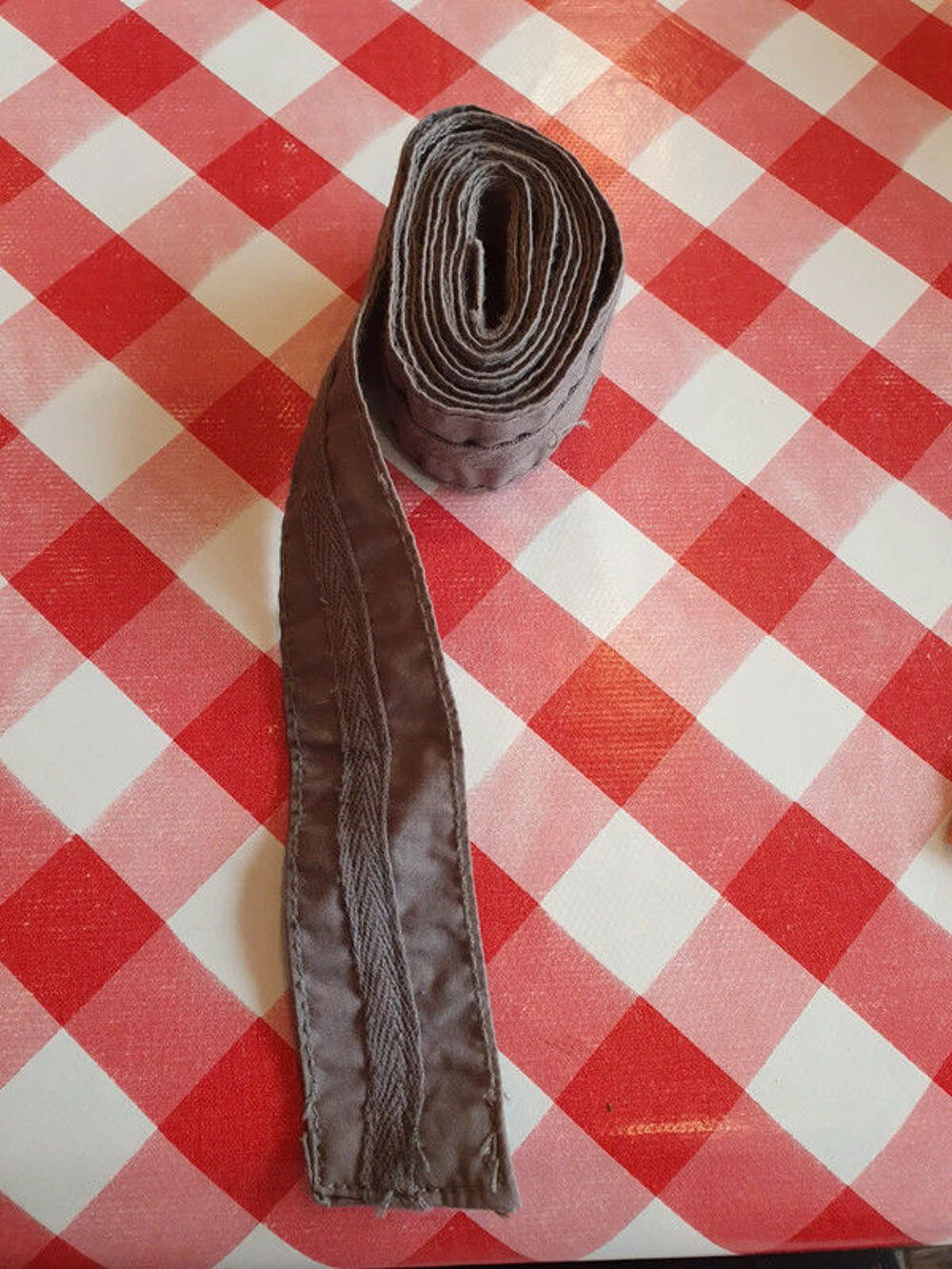 Ceinture en tissu - gris Bijoux et montres
