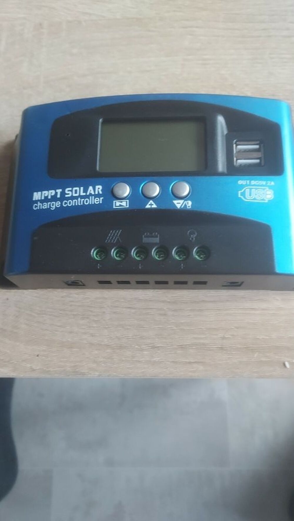 r&eacute;gulateur solaire Bricolage