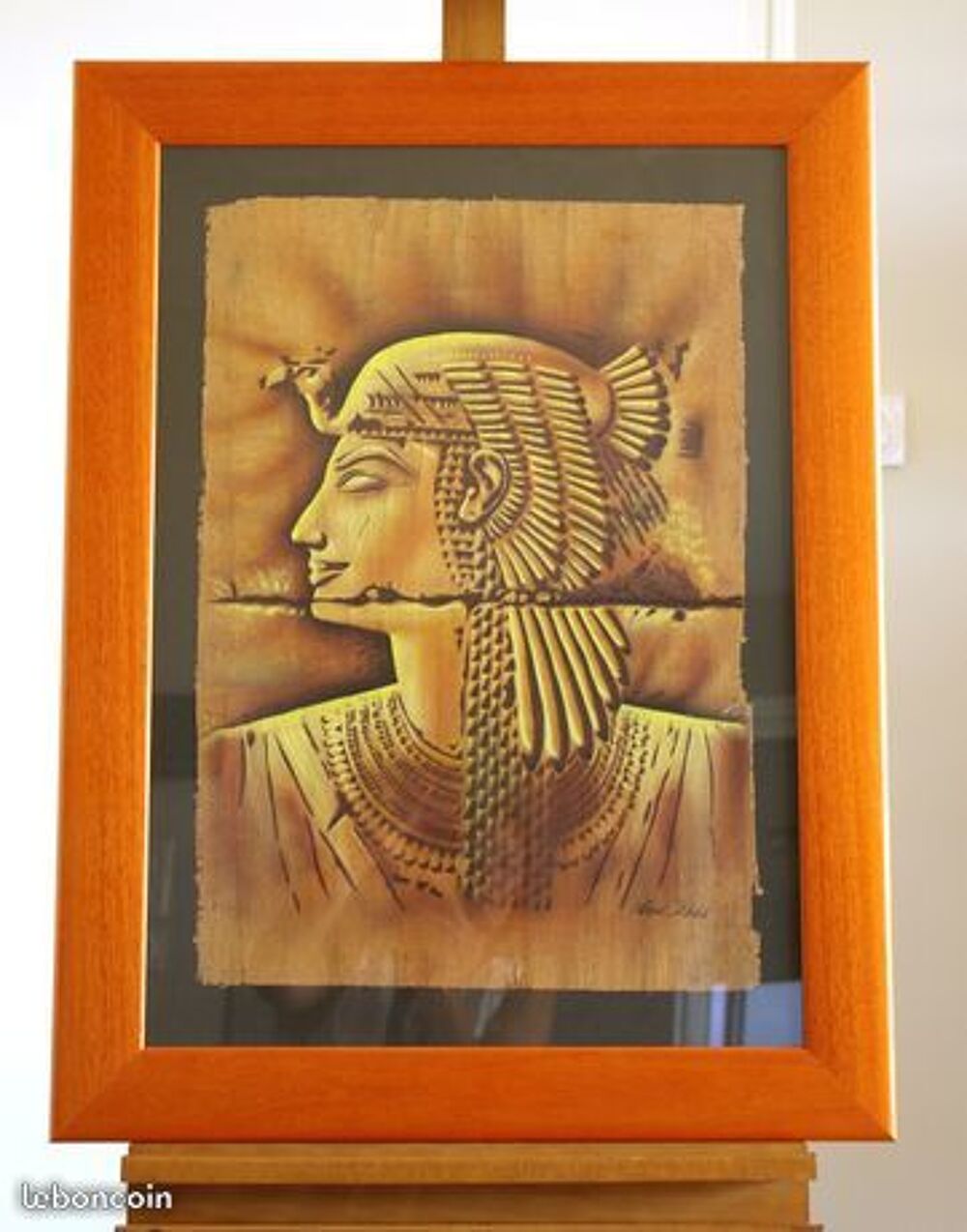 Papyrus de Cl&eacute;op&acirc;tre encadr&eacute; Décoration