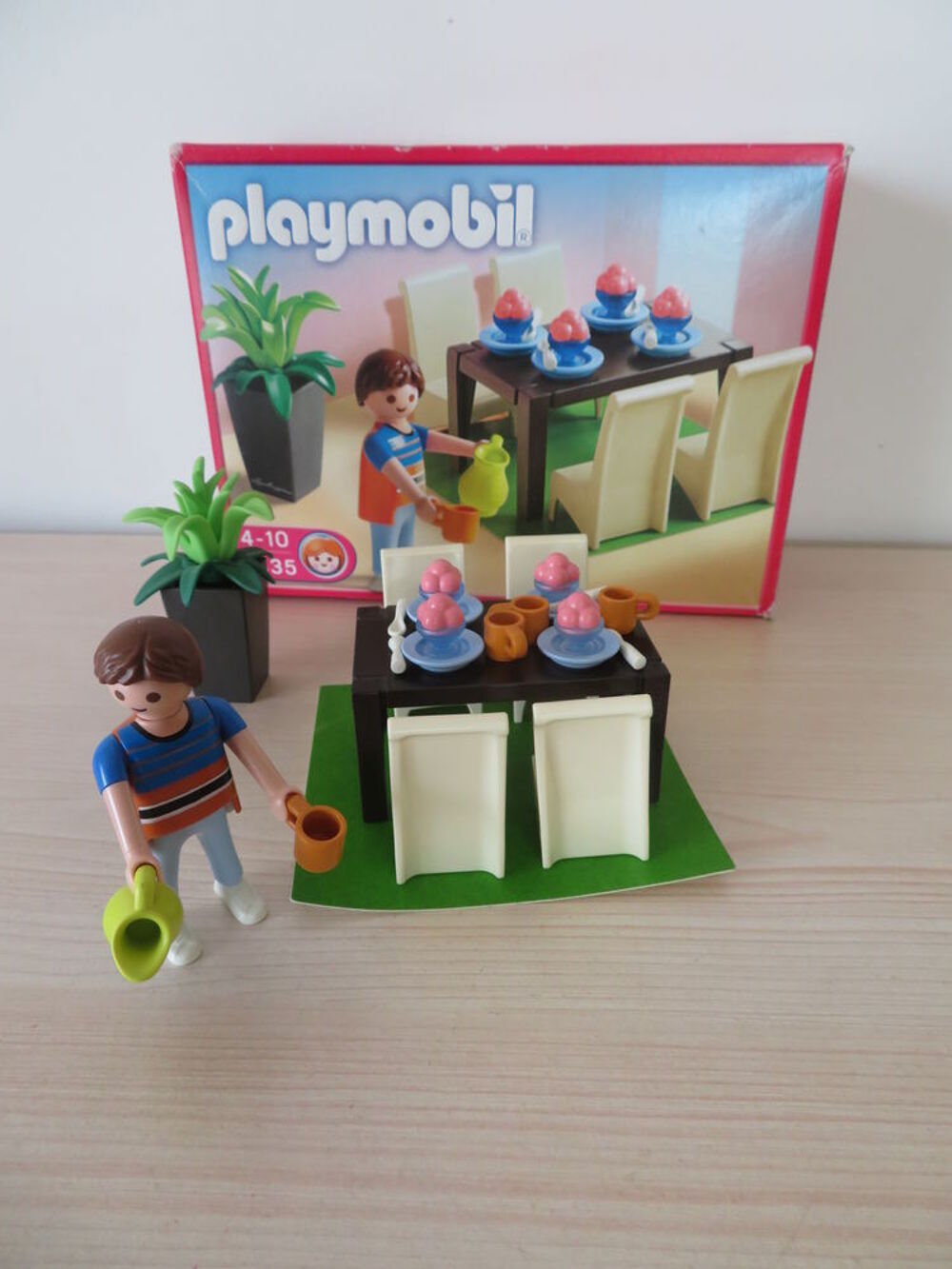 Playmobil 5335 Salle &agrave; manger 100% complet Geobra jouet toy Jeux / jouets