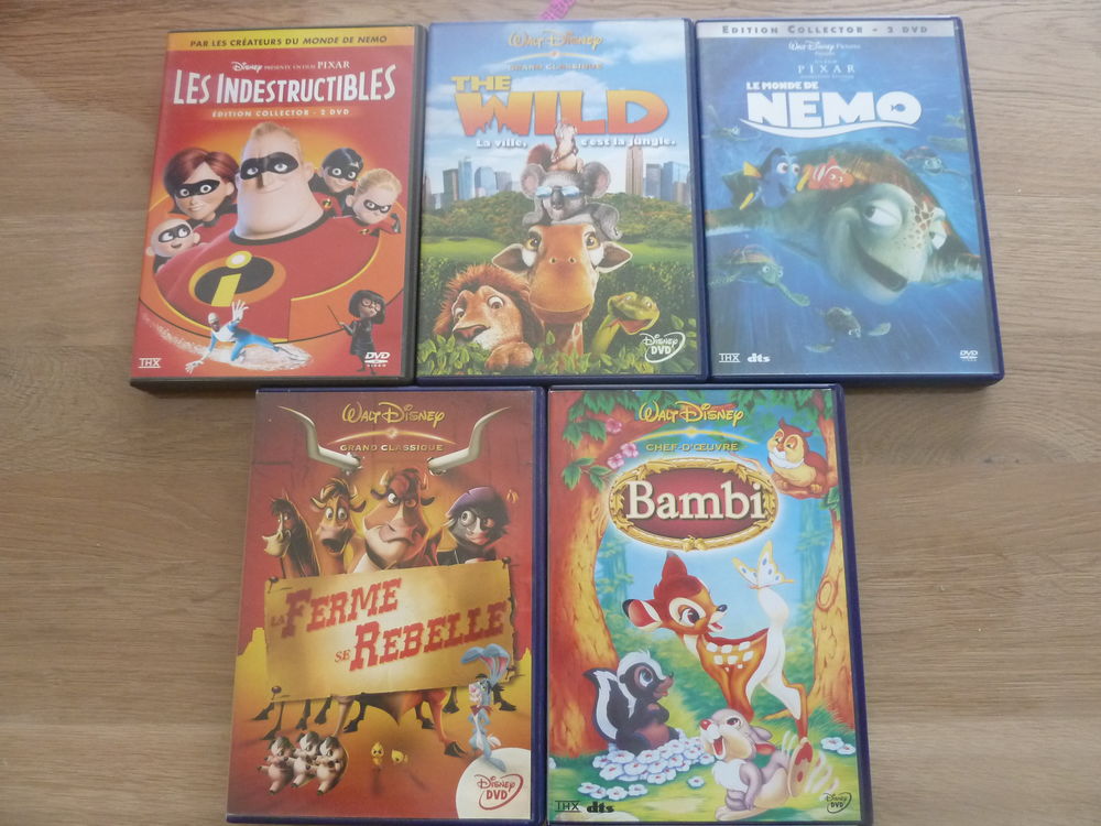 Lot dvd Disney DVD et blu-ray