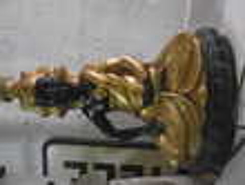 STATUE BOUDDHA ASSIS PIED DE LAMPE 