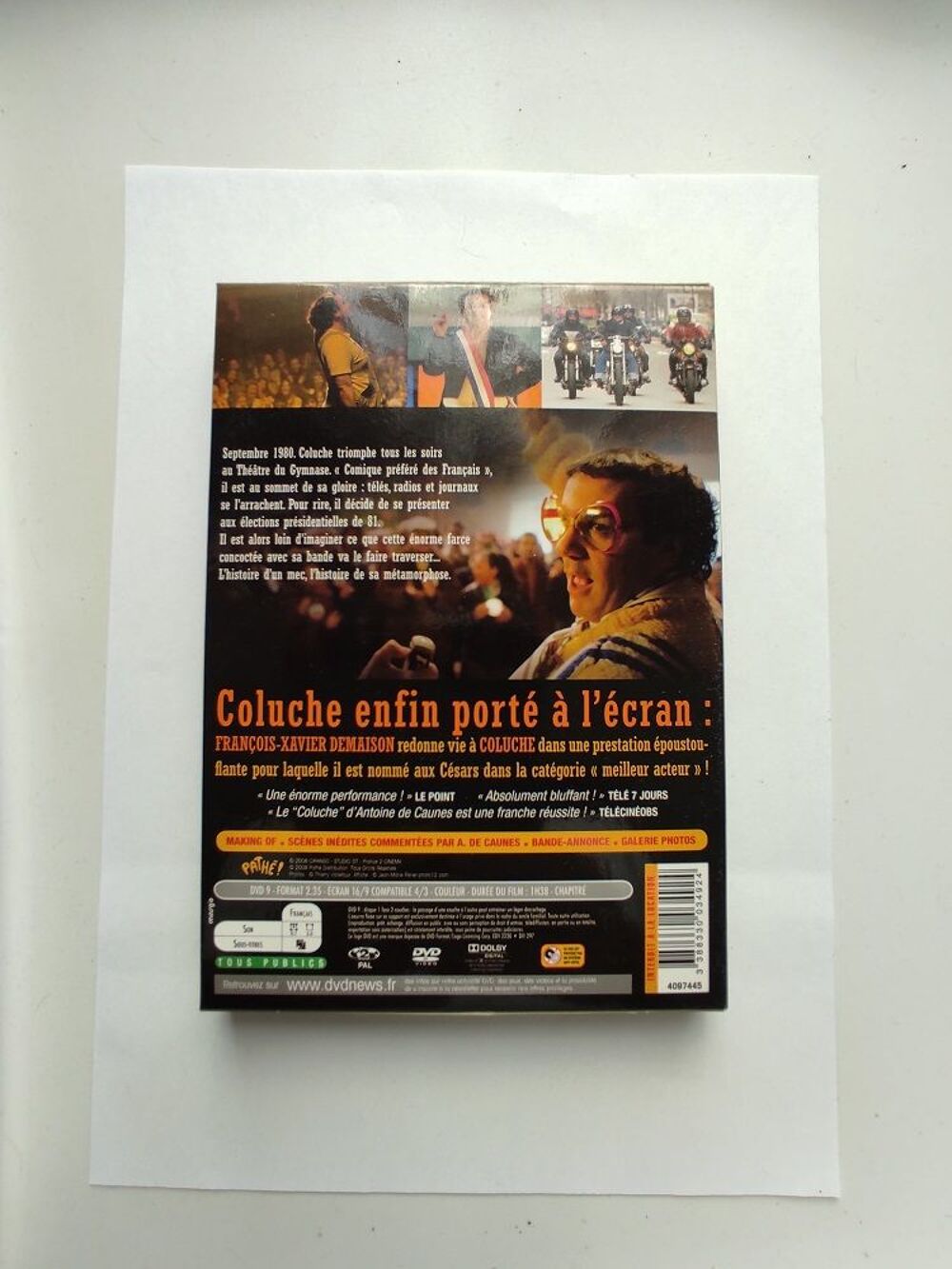 Dvd film Q:3 tr&egrave;s bon &eacute;tat DVD et blu-ray