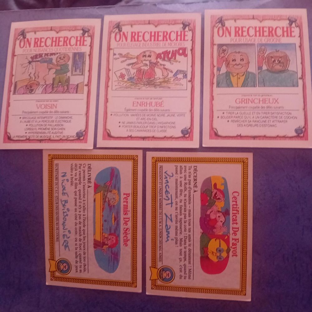 Anciennes Cartes Les Crados 