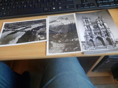 LOT TROIS CARTES POSTALES  AMIENS VICHY L AIGUILLE  9 Levainville (28)