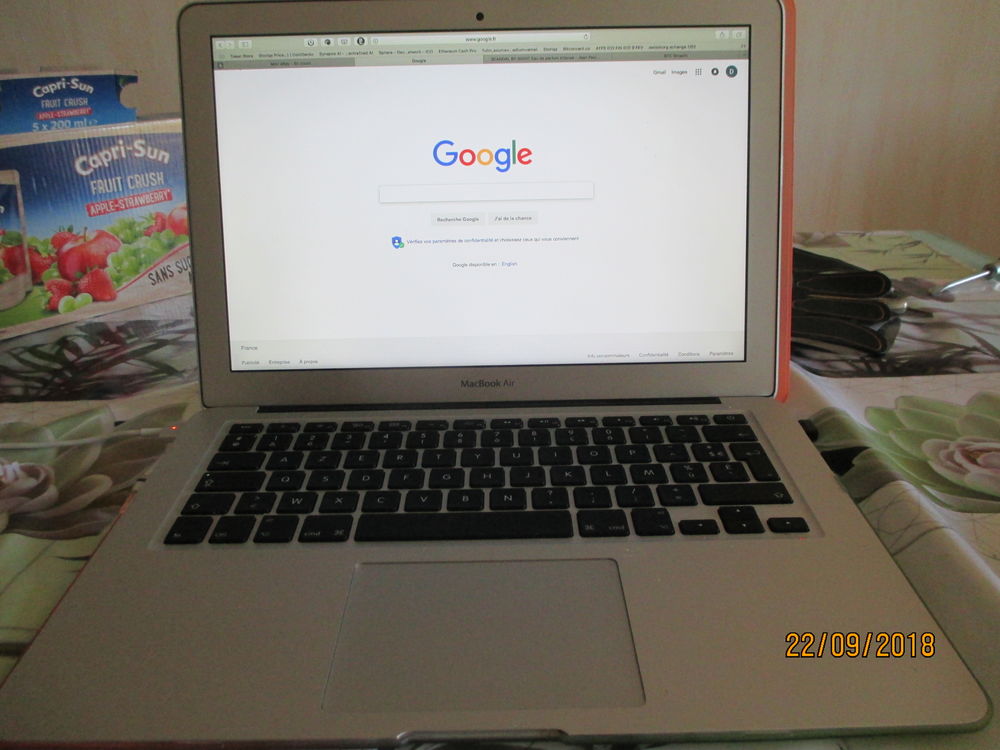 APPLE MacBook Air 13' (MMGF2F/A) 13.3' Core i5 8 G Matériel informatique