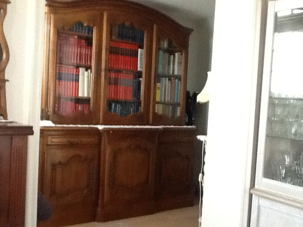 biblioth&egrave;que en merisier massif Meubles