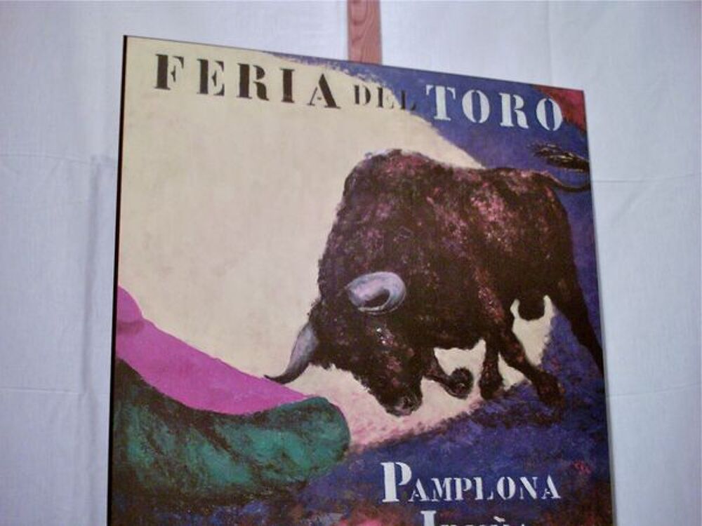 PAYS-BASQUE : PAMPELUNE : "FERIA DEL TORO 2008" Décoration