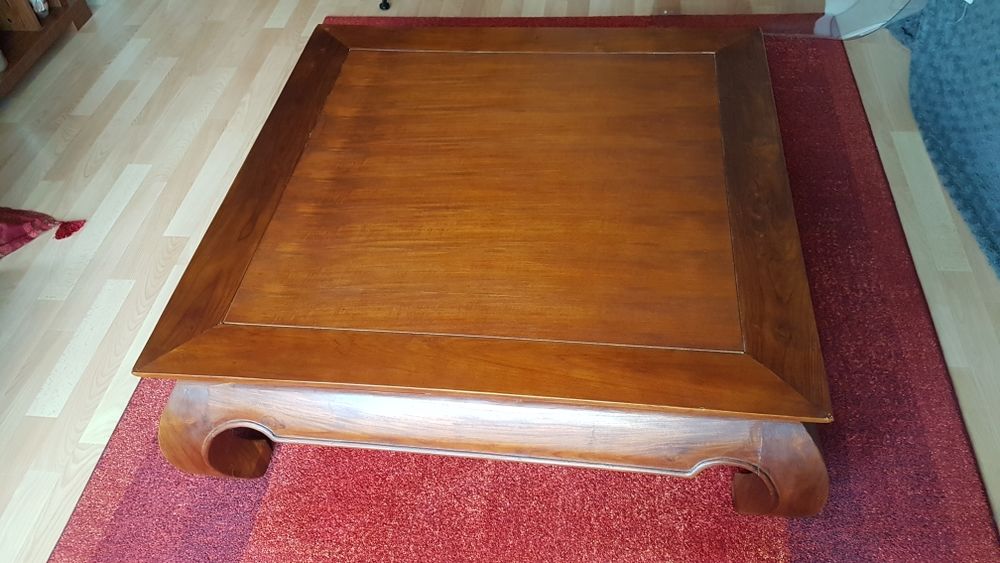 table basse opium 100&times;100 Meubles