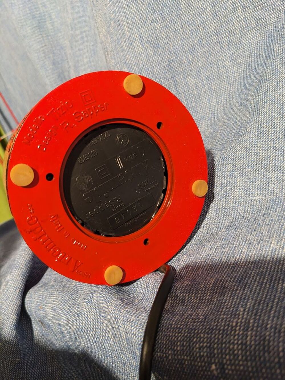 Lampe d'architecte TIZIO ROSSO design Richard SAPPER pour AR Décoration