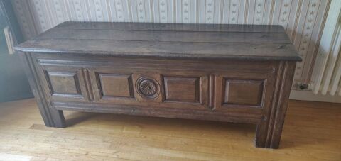 Banc coffre breton ancien 50 Inzinzac-Lochrist (56)