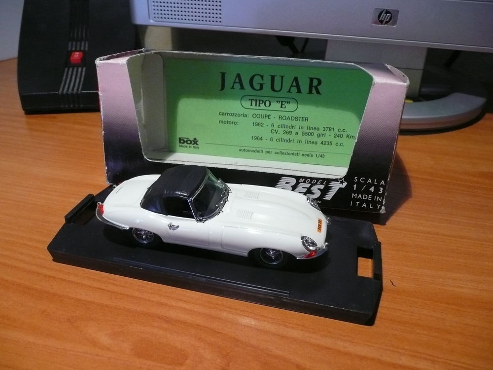 Voiture Miniature 1/43 Jaguar Coupe 1962 