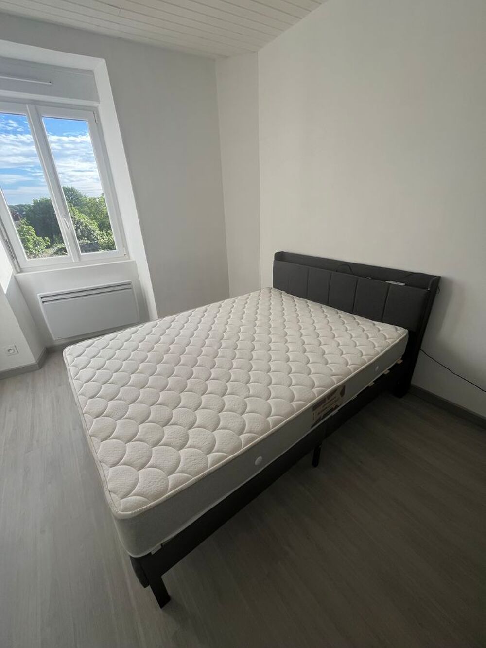 Sommier+++matelas+Lit+Led+ Meubles