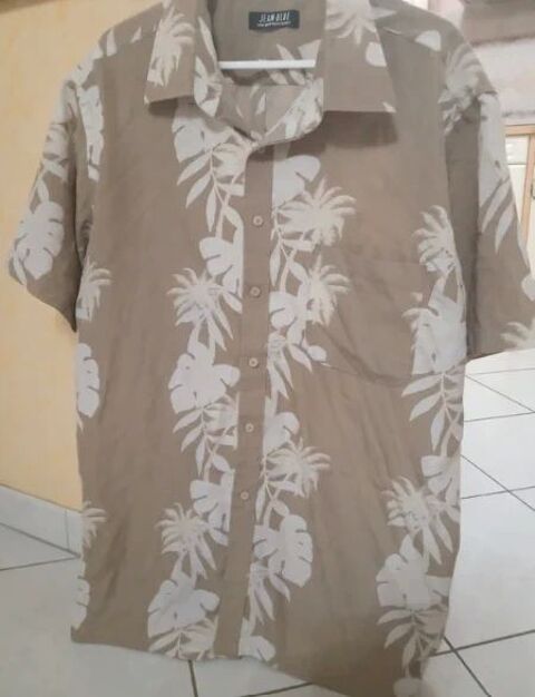 Chemise Hawaïenne Jean Blue - Motif Tropical Palmiers Beige
Poitiers (86)