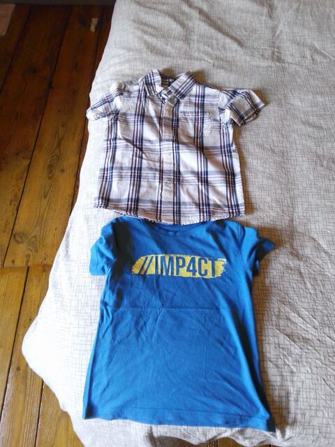 T-shirts + chemise gar�on, 6 ans 5 Saint-Pal-de-Senouire (43)