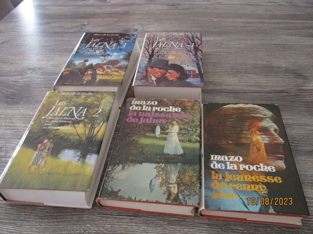 Lot de 5 livres - LES JALNA de Mazo de la Roche Livres et BD