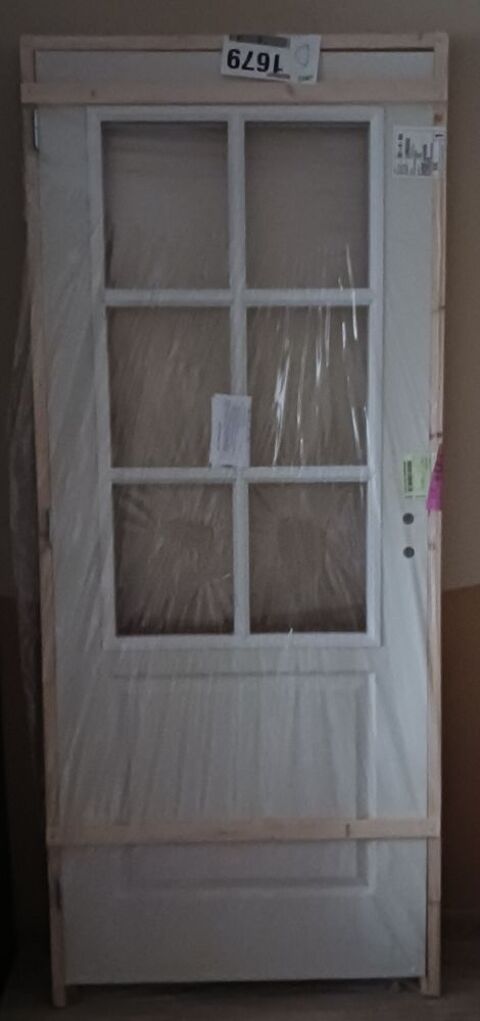 PORTE INTERIEURE A VITRER 6 CARREAUX 120 Montauban-de-Picardie (80)