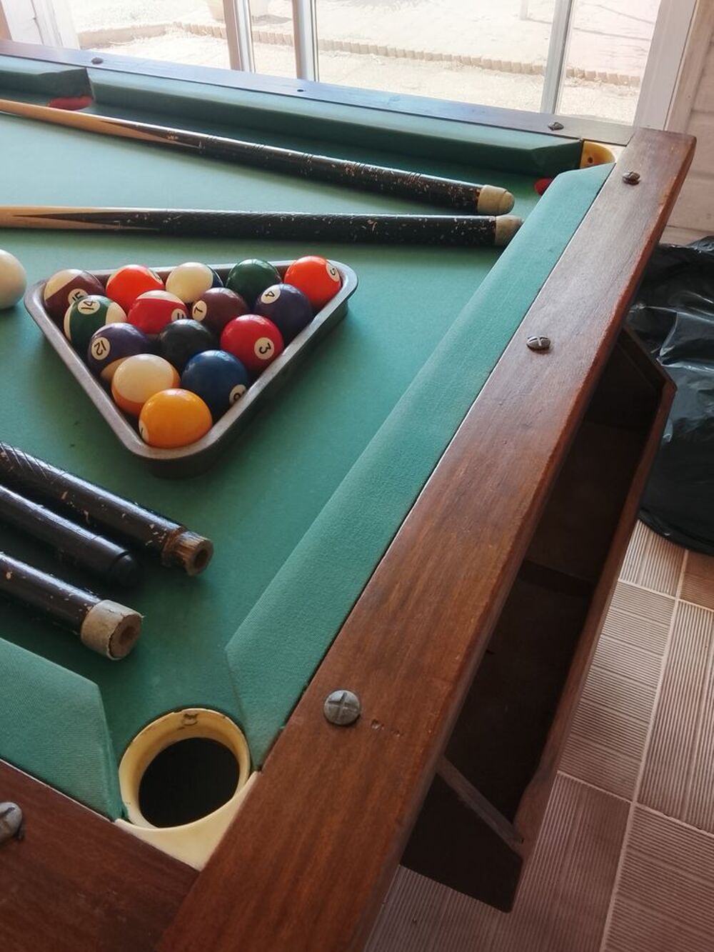 Ancien Billard fran&ccedil;ais de bistrot Jeux / jouets