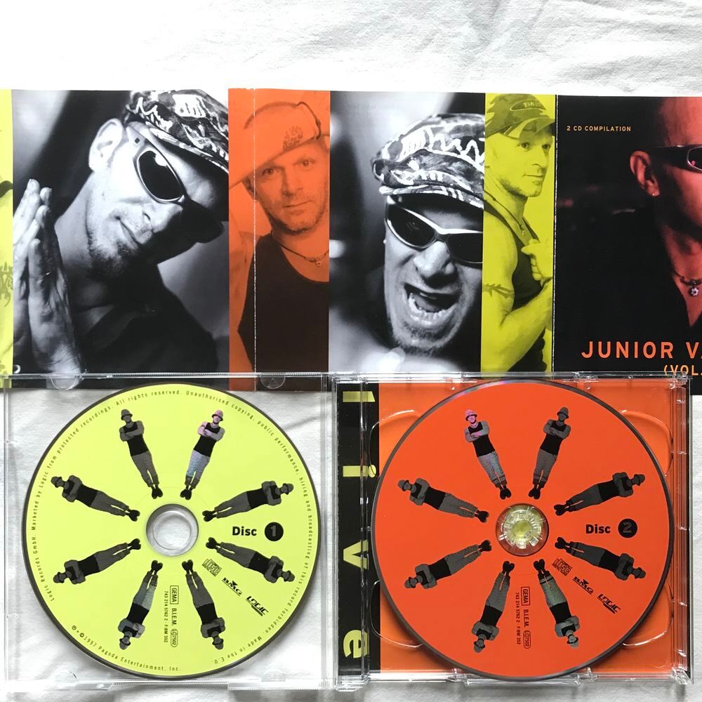 CD Junior Vasquez Live (Vol. 1) Compilation CD et vinyles
