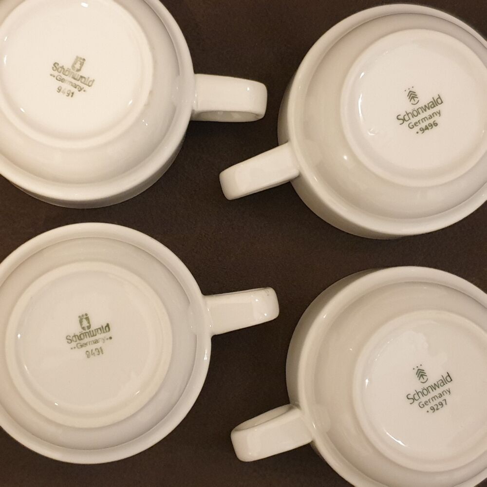 4 Tasses Drapeau Europe Sch&ouml;nwald Germany Décoration