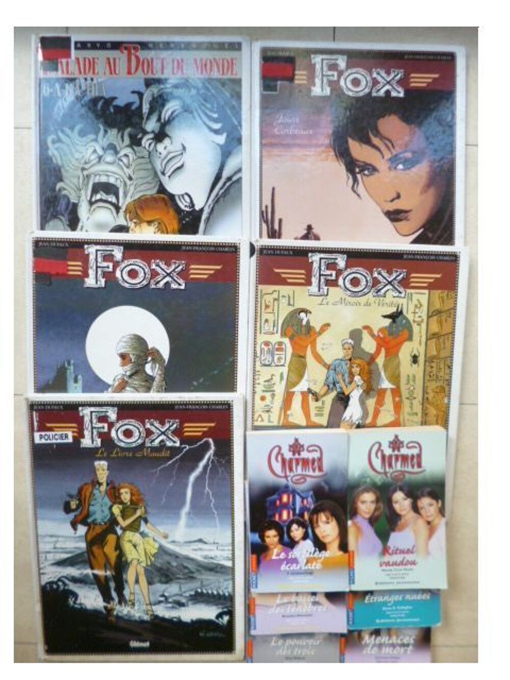 BD - Gaston, Obelix, Schtroumpfs, Fox, Lucky Luke,charmed... Livres et BD