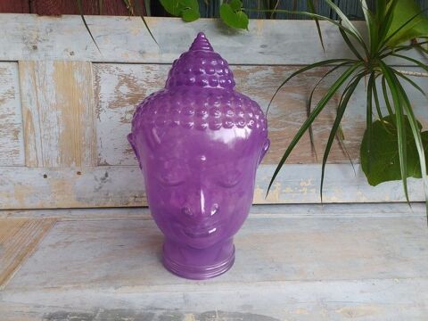 Tête de Bouddha en Verre Coloré
Loches (37)