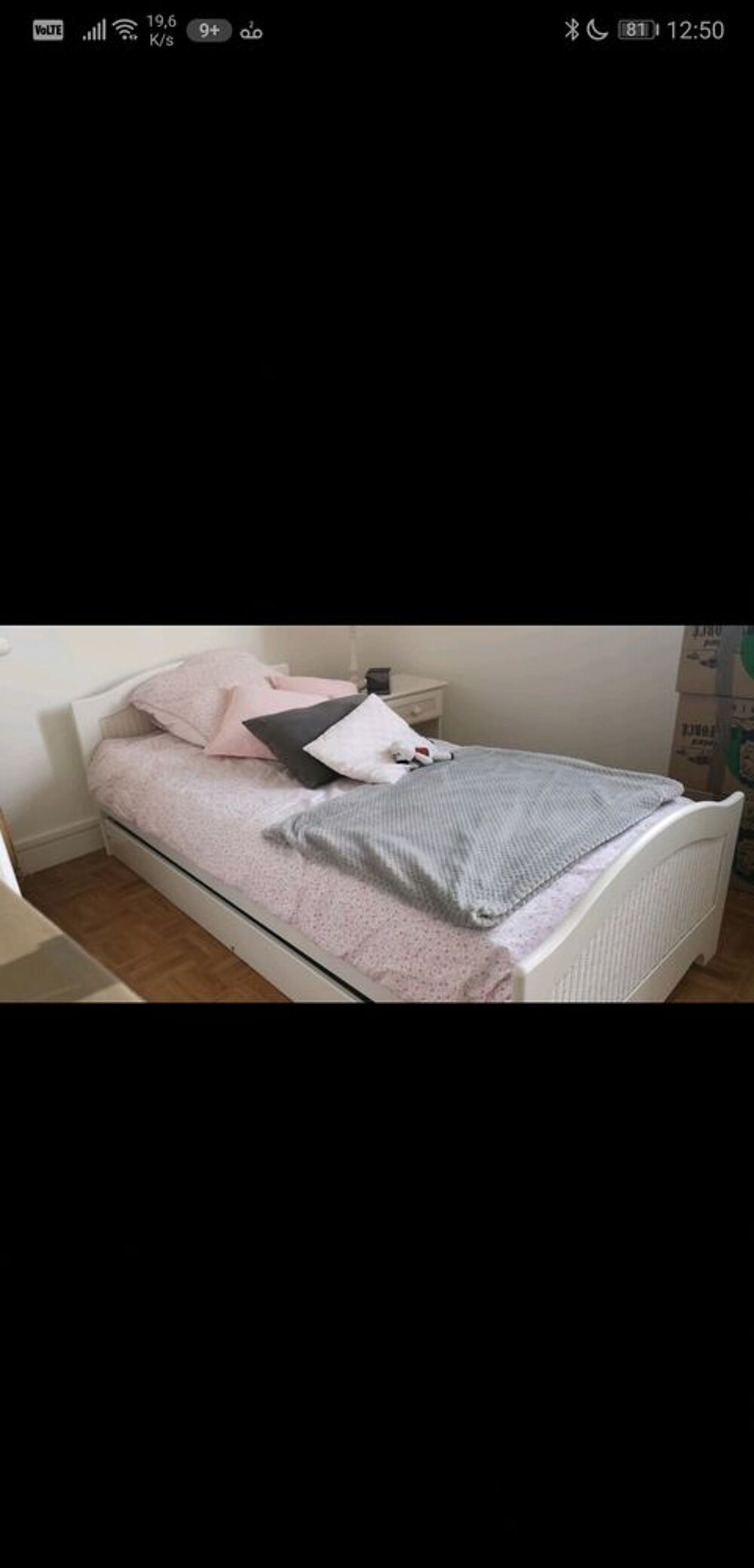 Lit natalys blanc Meubles
