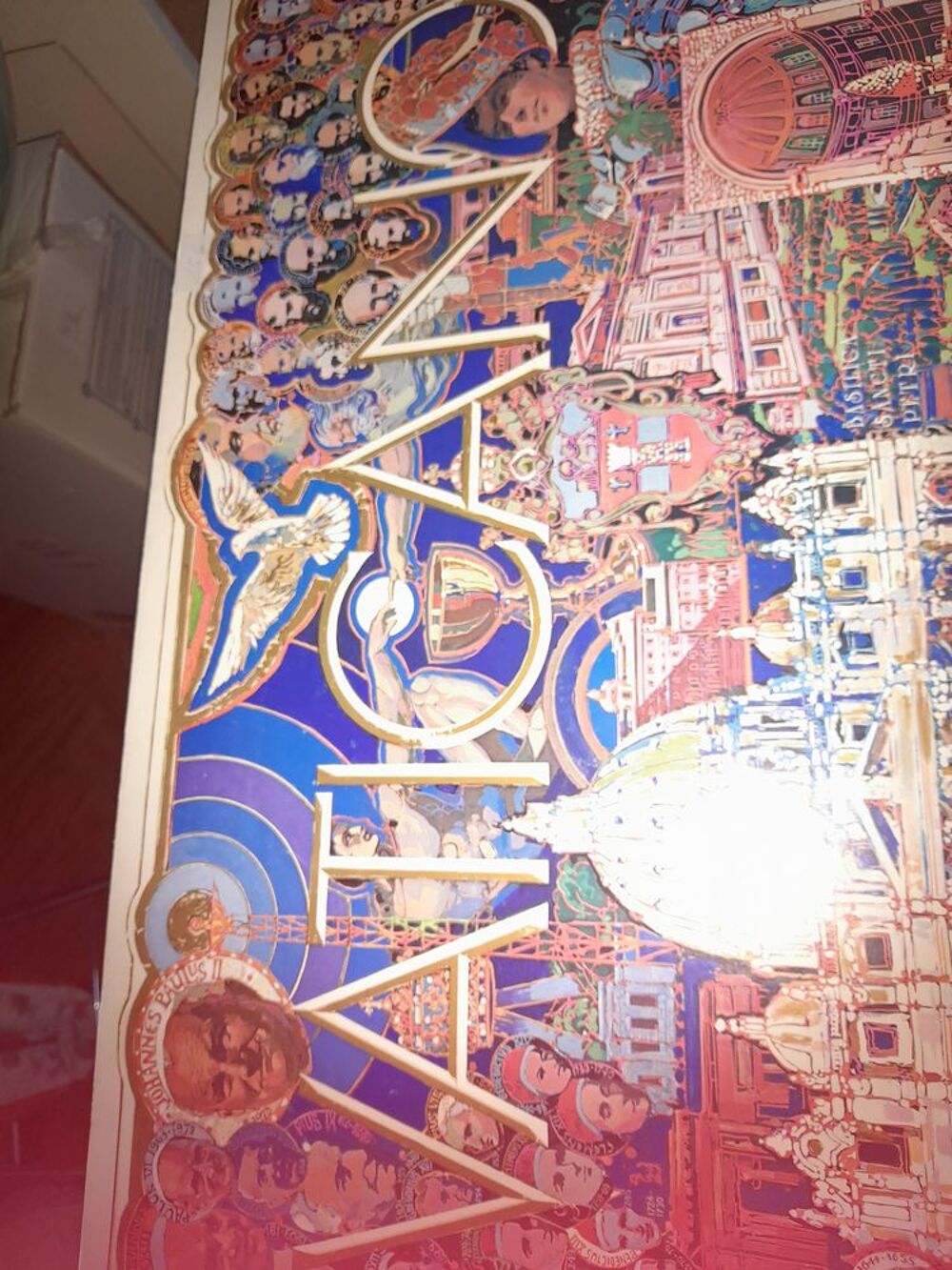 Poster du vatican et tous ces papes 
