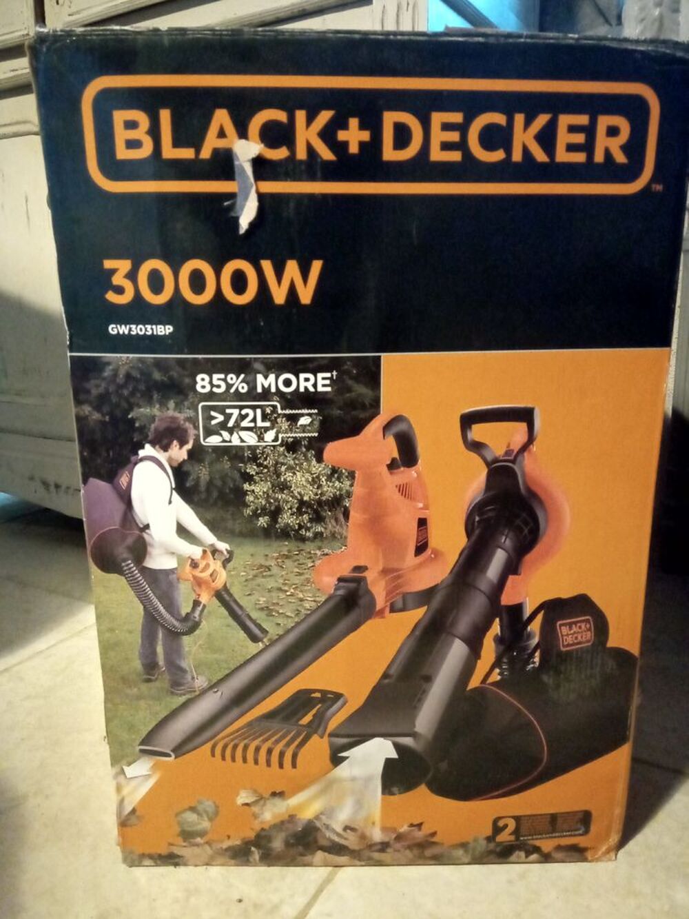 souffleur aspirateur de feuilles Jardin