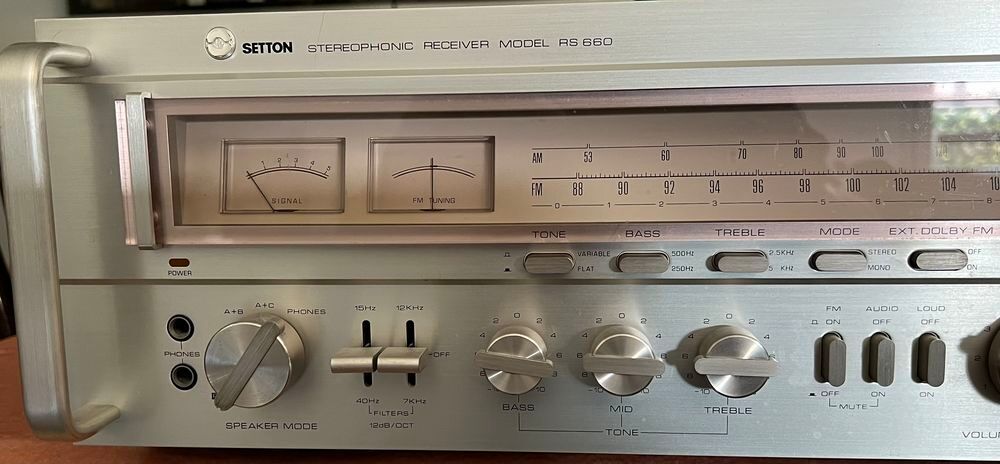 AMPLI SETTON STEREOPHONIC RECEIVER RS 660 Audio et hifi