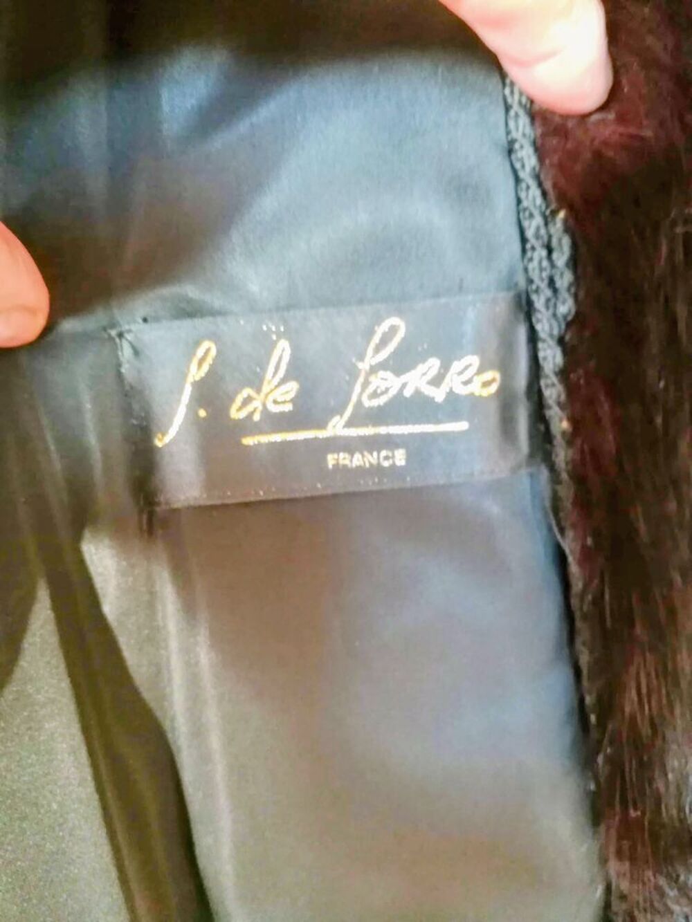  manteau vintage en vison Vêtements