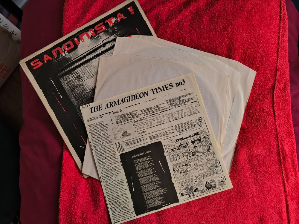 VINYLE 3 LP THE CLASH SANDINISTA ! CD et vinyles