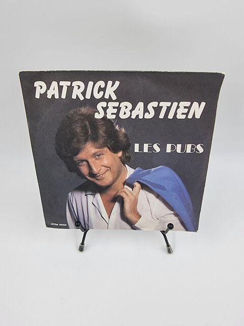 Vinyle 45 tours Patrick S�bastien : Les Pubs avec fourreau 2 Vulbens (74)