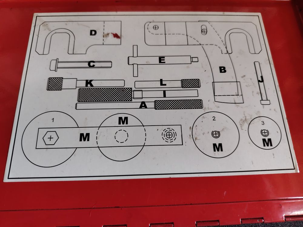 coffret RENAULT DCI calage distribution SAM 99CD12 Bricolage