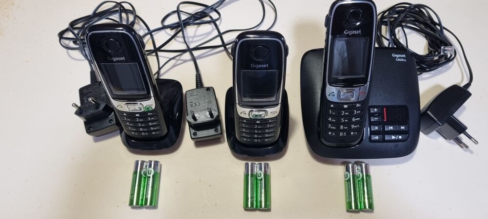 Lot t&eacute;l&eacute;phones sans fil Siemens Gigaset avec r&eacute;pondeur Téléphones et tablettes