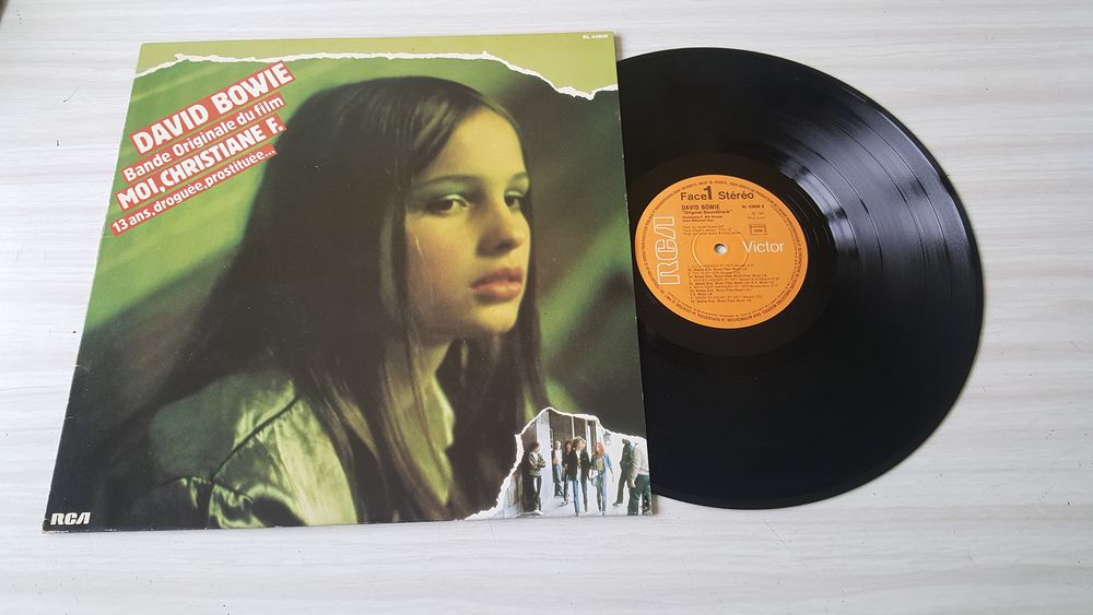 33 Tours DAVID BOWIE Moi, Christiane F. CD et vinyles