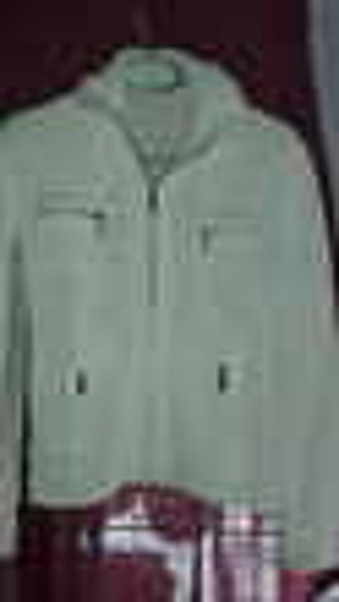 GILET BLANC EN MAILLE COTON 
Vtements