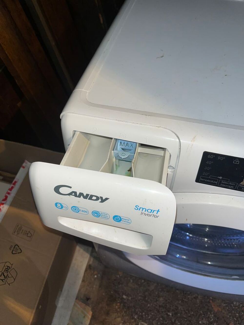 Lave linge Candy smart inverter 8kg Electroménager