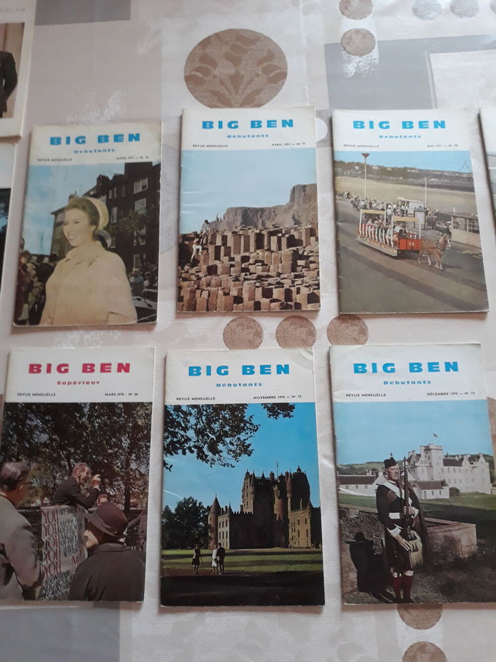 LOT 18 REVUES MENSUELLES BIG BEN Livres et BD